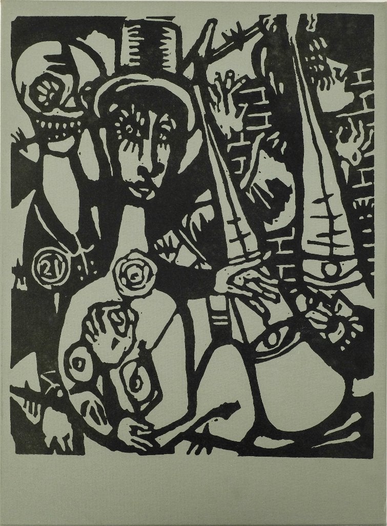 Aad de Haas (1920-1972) - De dood en het meisje, Antiek en Kunst, Ophalen