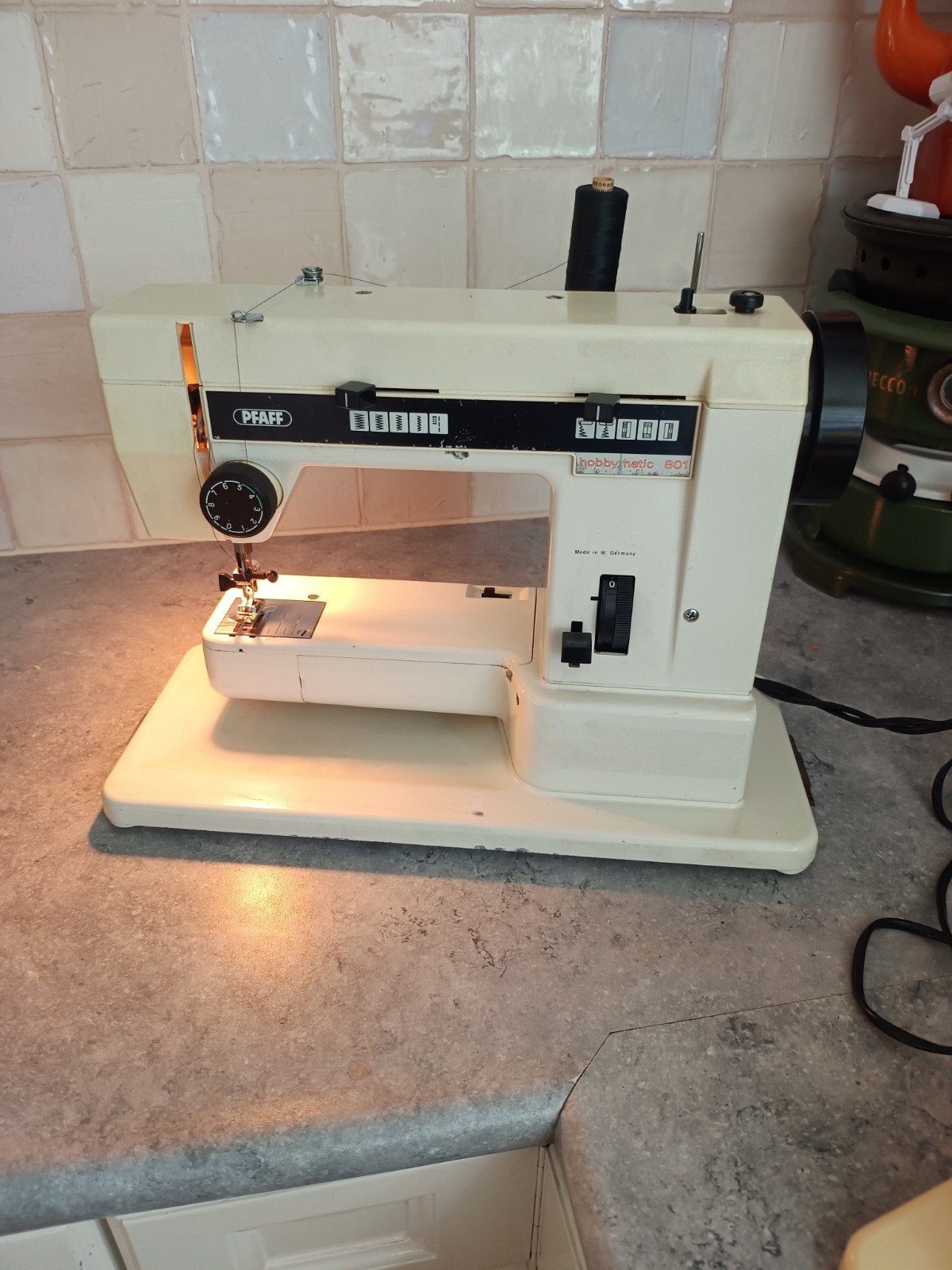 Pfaff Hobbymatic 801 Naaimachine, Ophalen of Verzenden, Gebruikt, Naaimachine, Pfaff