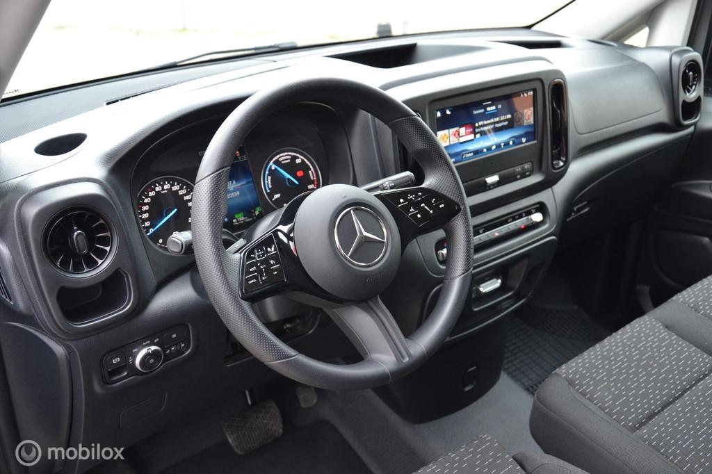 Mercedes Vito Bestel eVito Lang|70KW|L2|2025|voorklima, Stof, Gebruikt, Met garantie (alle), 116 pk