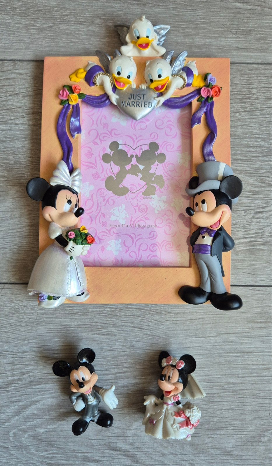 Mickey & Minnie trouwen, Ophalen, Mickey Mouse, Zo goed als nieuw, Beeldje of Figuurtje