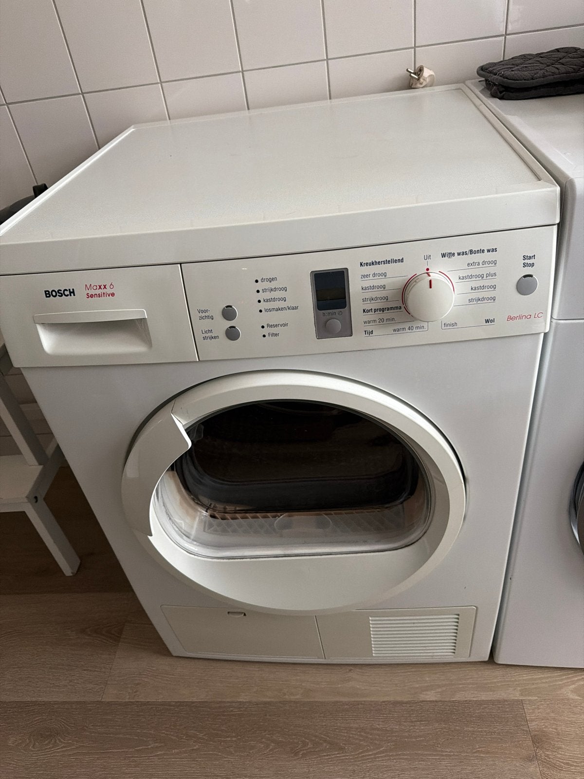 Bosch Maxx 6 Sensitive wasdroger - voor onderdelen, Witgoed en Apparatuur, Wasdrogers, Ophalen, 6 tot 8 kg, Voorlader, Niet werkend