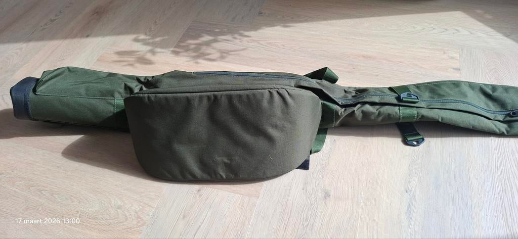 Foudraal voor 2 opgetuigde karperhengels - 11 ft, Ophalen of Verzenden
