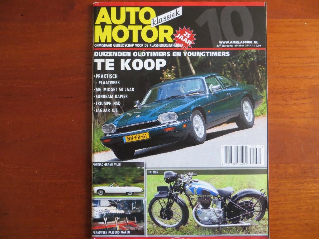 Auto Motor Klassiek 10 2011 Midget 50 jaar, Sunbeam Rapier, Ophalen of Verzenden, Nieuw, Overige merken