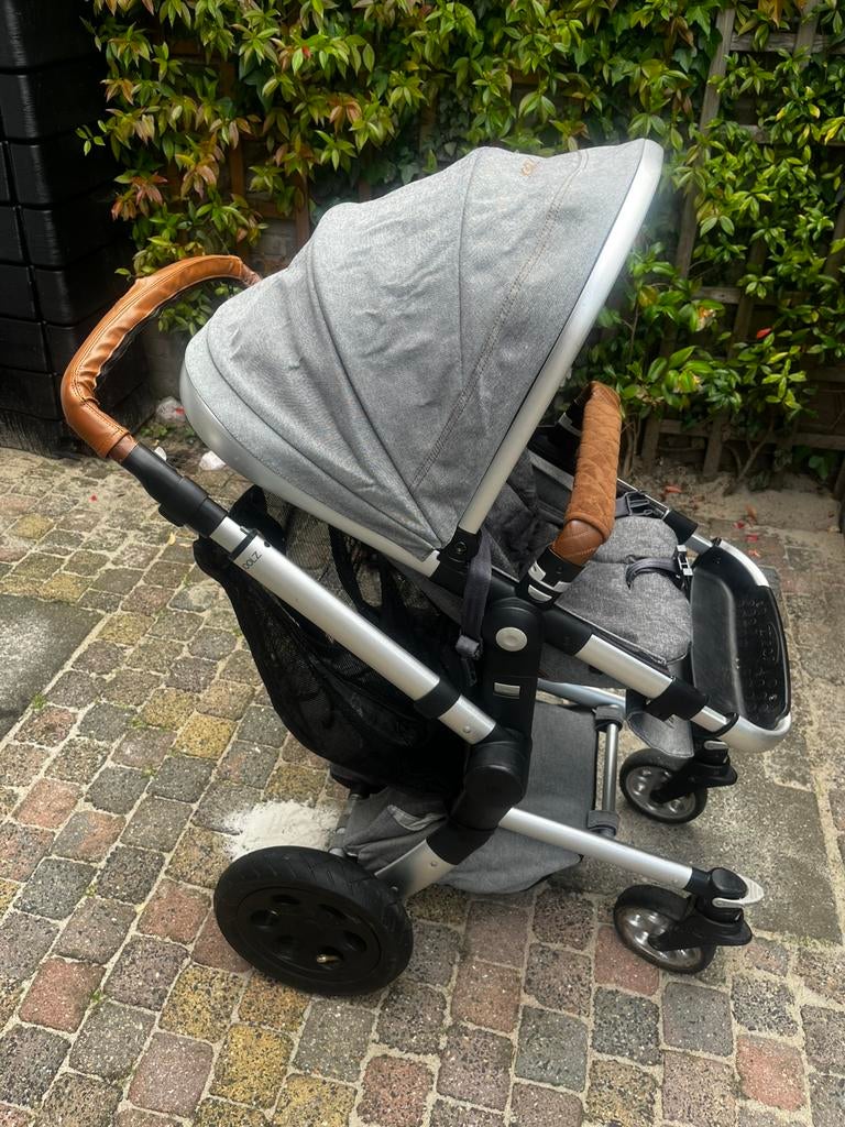 Joolz kinderwagen buggy denim spijkerstof, Gebruikt, Verstelbare duwstang, Ophalen, Kinderwagen