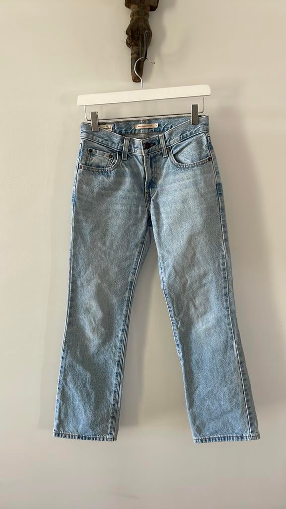 Zgan jeans van Levi’s, Ophalen of Verzenden, Zo goed als nieuw, Blauw, W27 (confectie 34) of kleiner