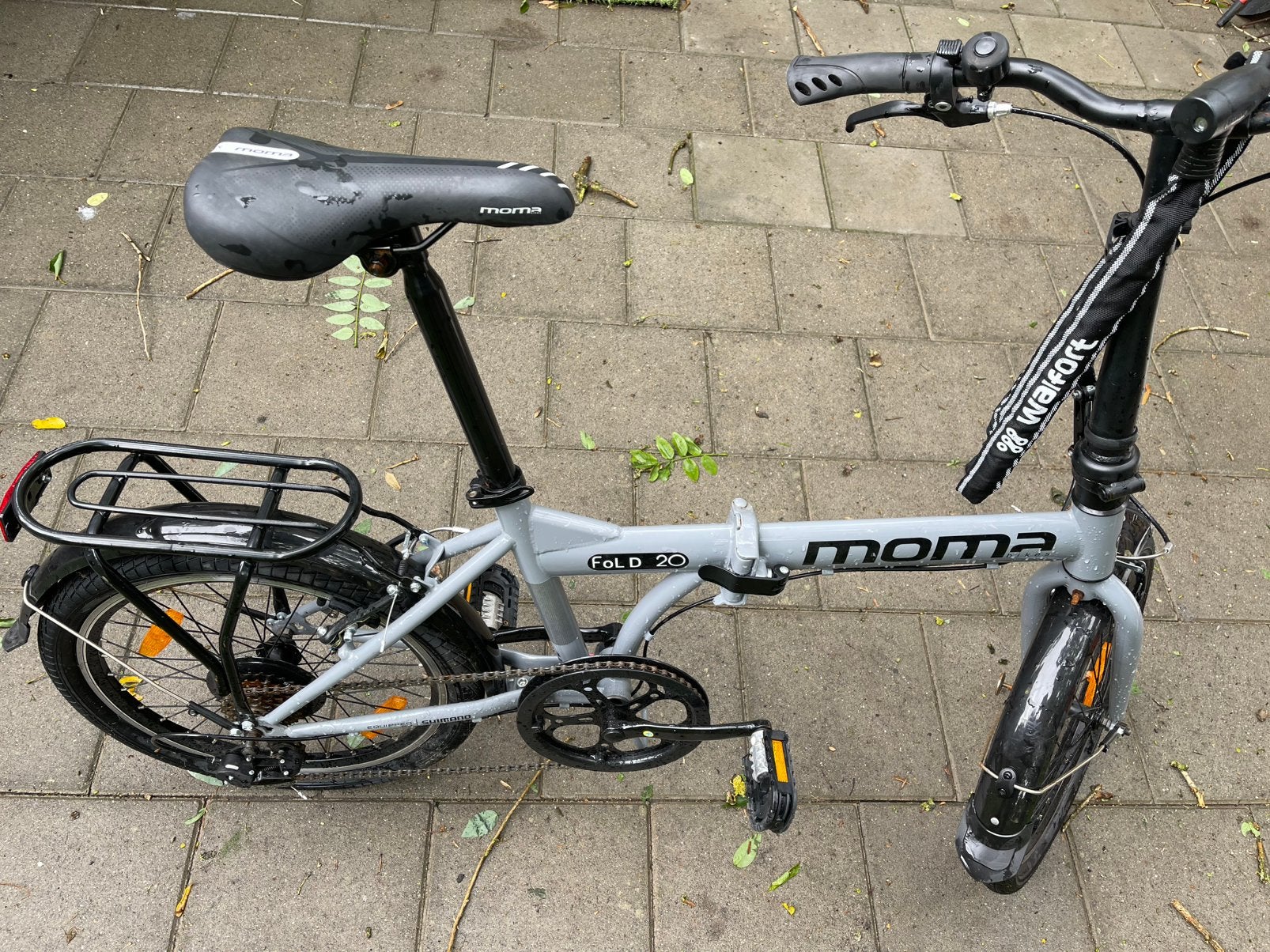 Vouw fiets MOMA Fold 20, Velgrem, Versnellingen, Zo goed als nieuw, Ophalen