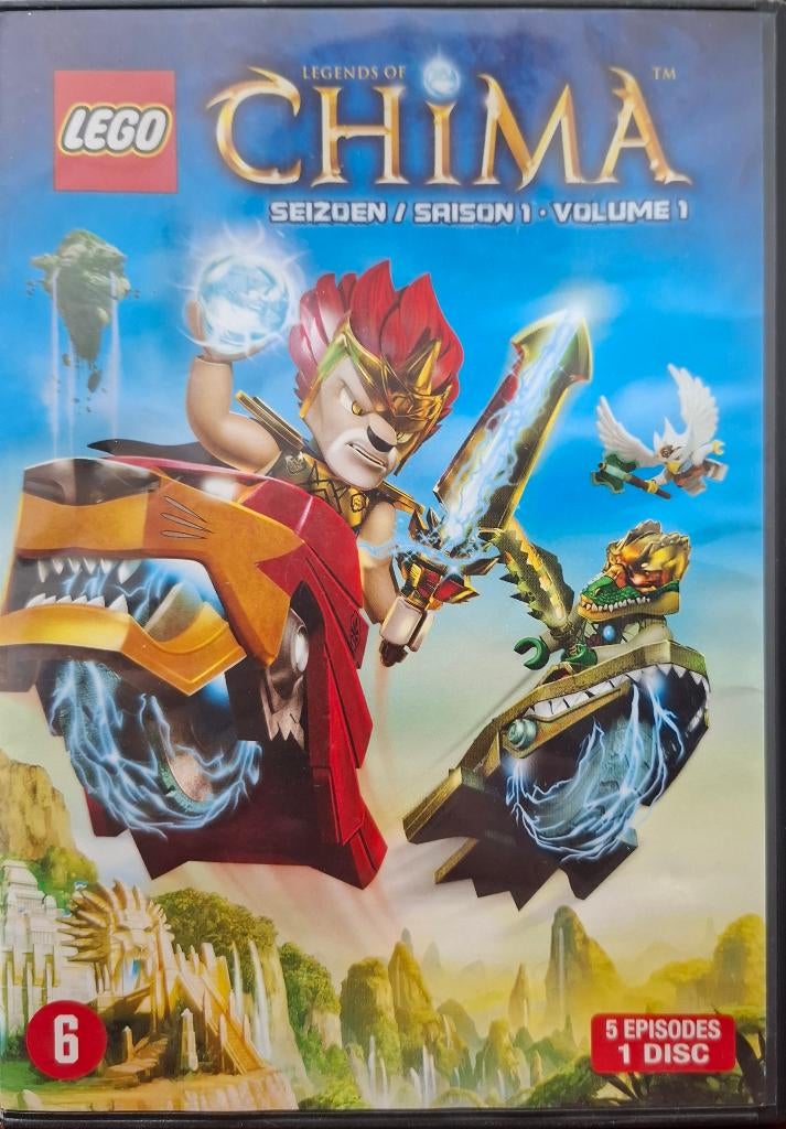 Lego The legend of Chima Seizoen 1 volume 1 KRASVRIJE DVD, Cd's en Dvd's, Alle leeftijden, Ophalen of Verzenden, Zo goed als nieuw