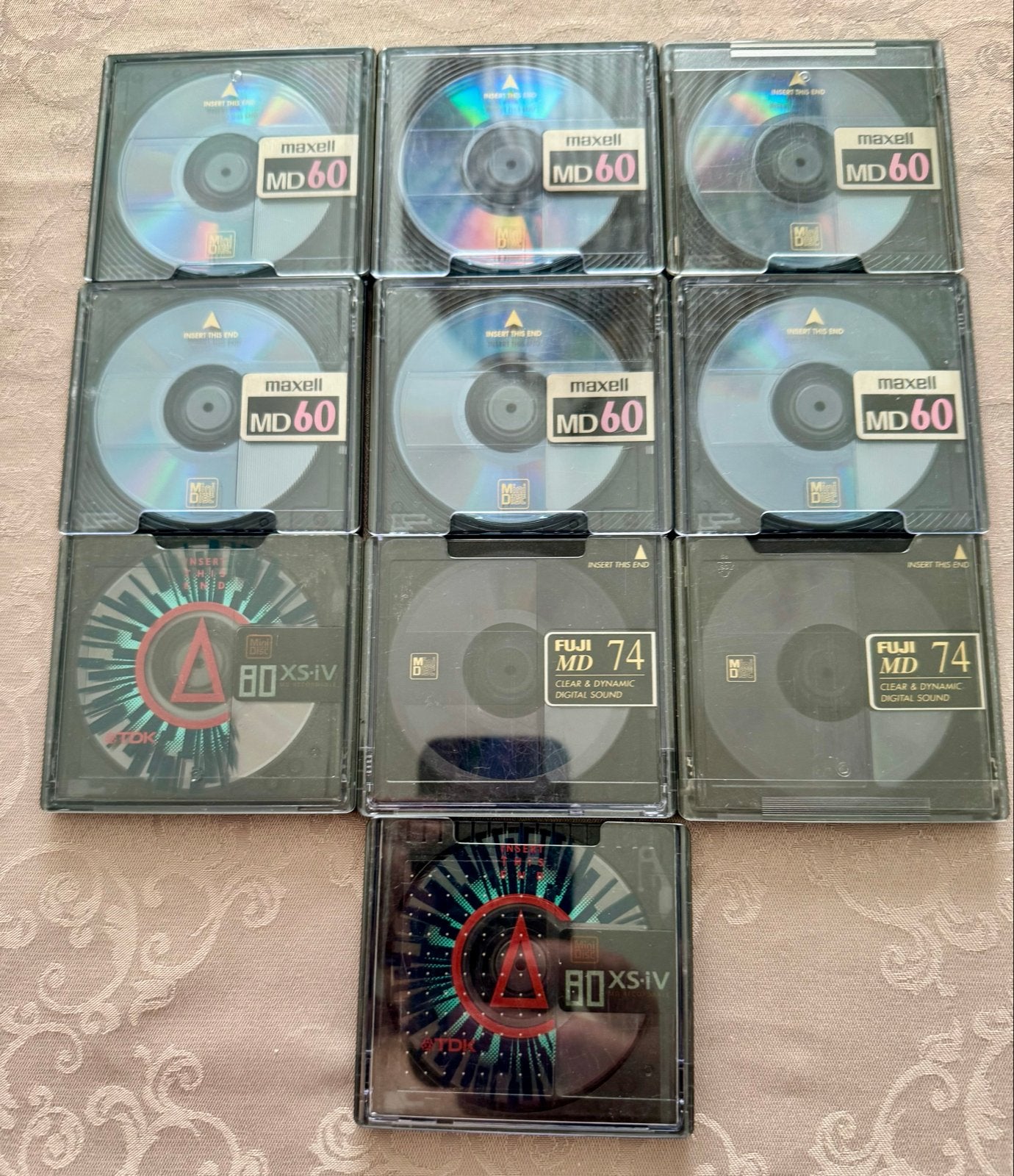 MiniDisc collectie: Maxell en Fuji MD's met opbergdoos, Ophalen of Verzenden