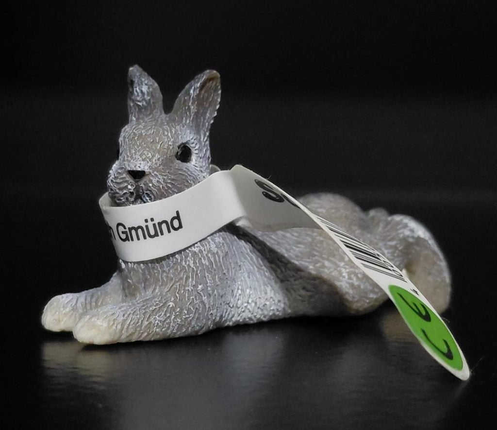 schleich konijn liggend nieuw, Verzamelen, Ophalen of Verzenden, Nieuw, Boerderijdier, Beeldje of Figuurtje