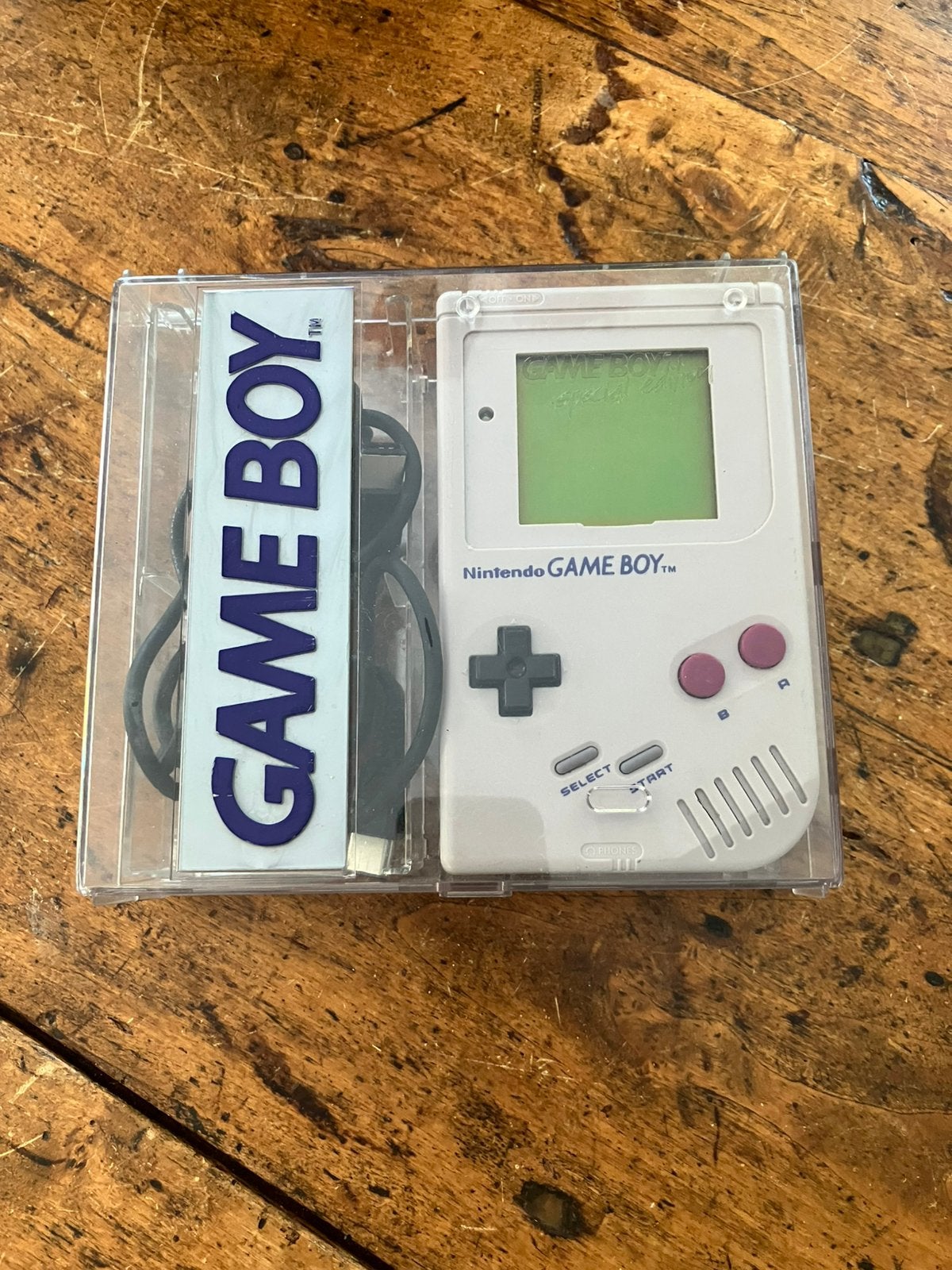 Gameboy Classic, Spelcomputers en Games, Spelcomputers | Nintendo Game Boy, Ophalen of Verzenden, Gebruikt, Game Boy Classic, Met beschermhoes of tas