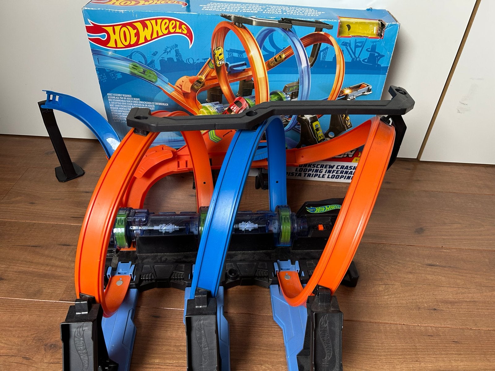 Gratis Hot Wheels Corkscrew Crash Baan, Ophalen, Gebruikt