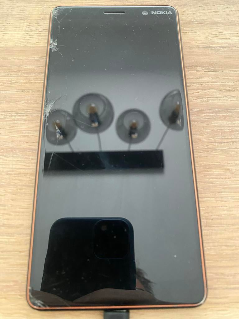 Nokia smartphone 7 plus. Beschadigd maar goed werkend, Telecommunicatie, Mobiele telefoons | Nokia, Niet werkend, Zonder abonnement