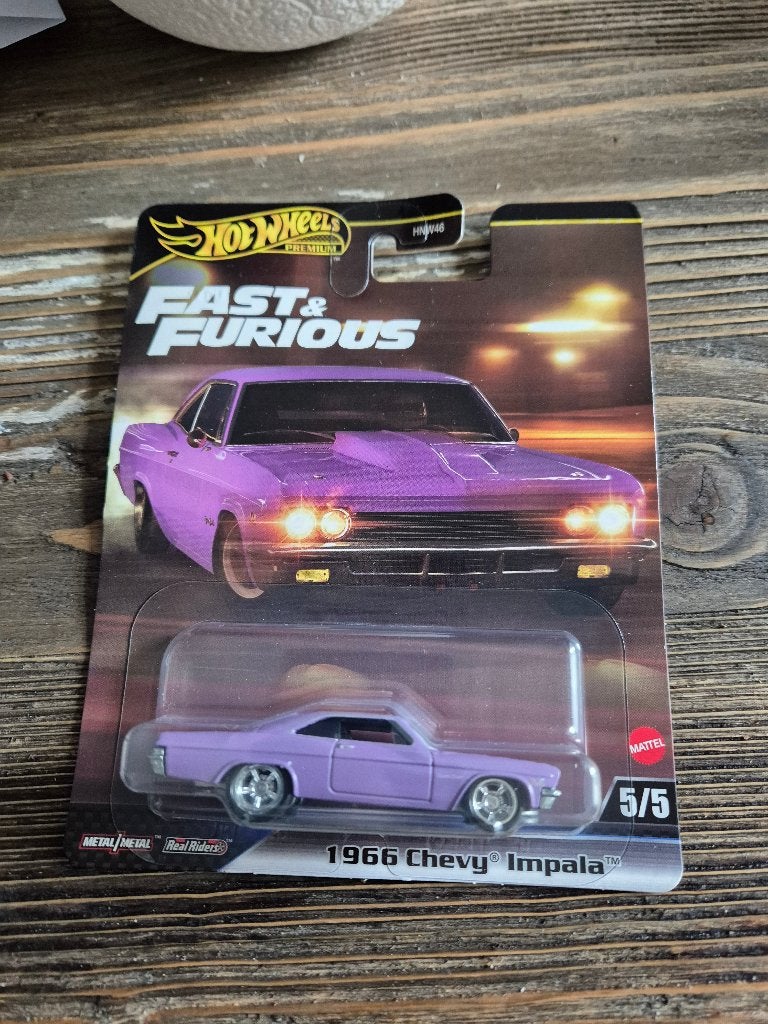 Hot Wheels Premium Fast & Furious 1966 Chevy Impala, Ophalen of Verzenden, Nieuw, Auto