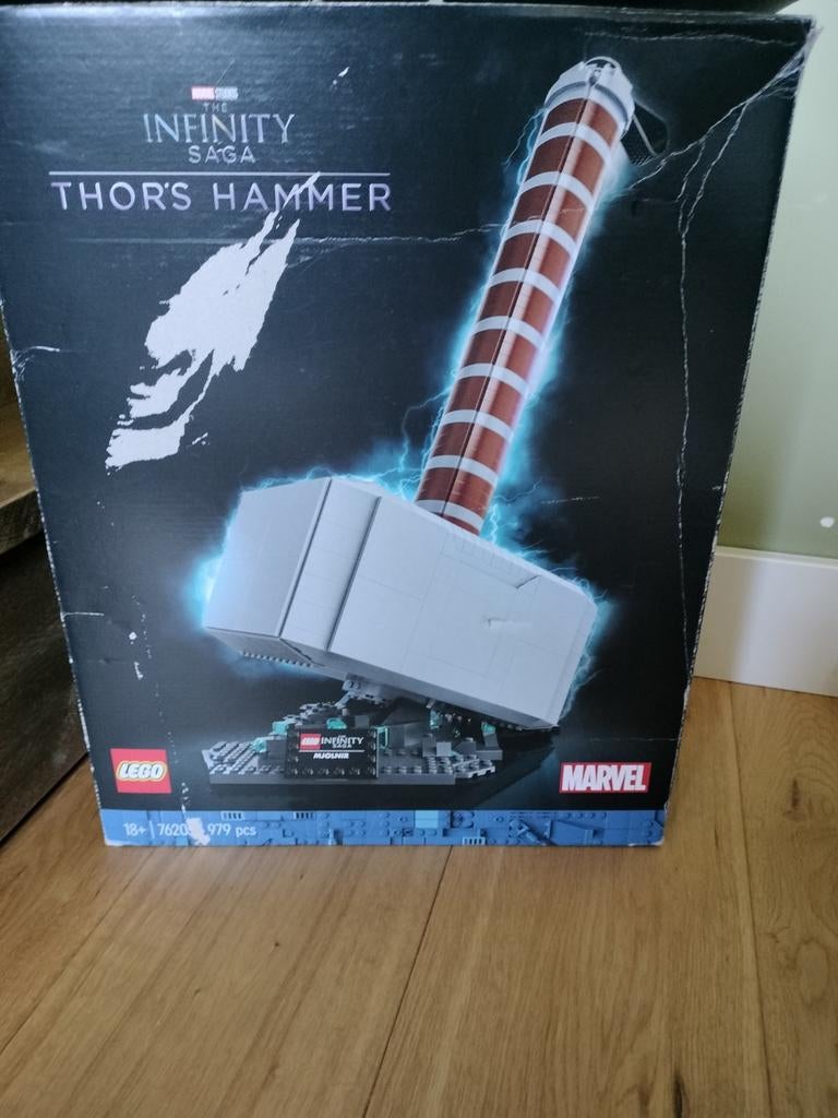 Lego thor hamer, Ophalen of Verzenden, Zo goed als nieuw, Jongen of Meisje