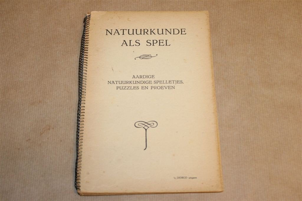Natuurkunde als Spel — Vintage Spelletjes, ca. 1935, Ophalen of Verzenden, Gelezen, Natuurwetenschap