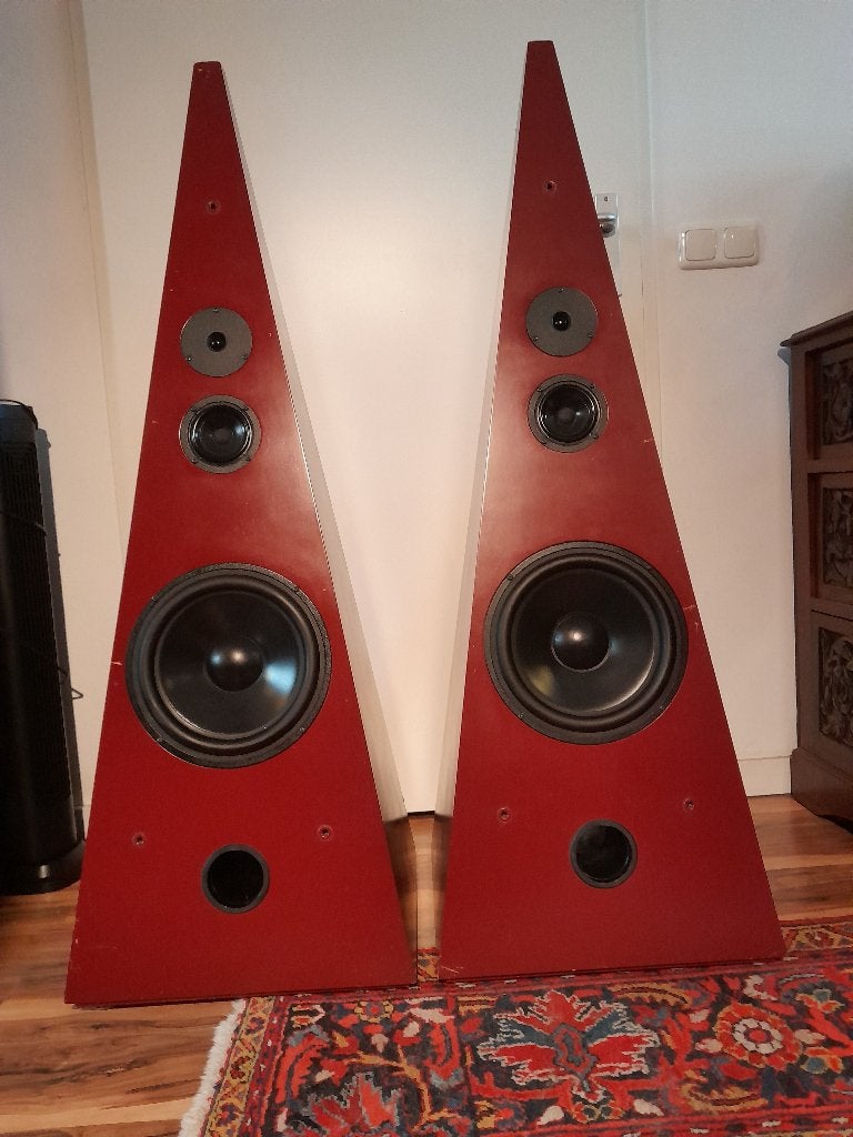 2 stuks Vifa Delta 87/89 Luidsprekers, Audio, Tv en Foto, Luidsprekers, Vloerstaande luidspreker, Gebruikt, Basreflex, Ophalen