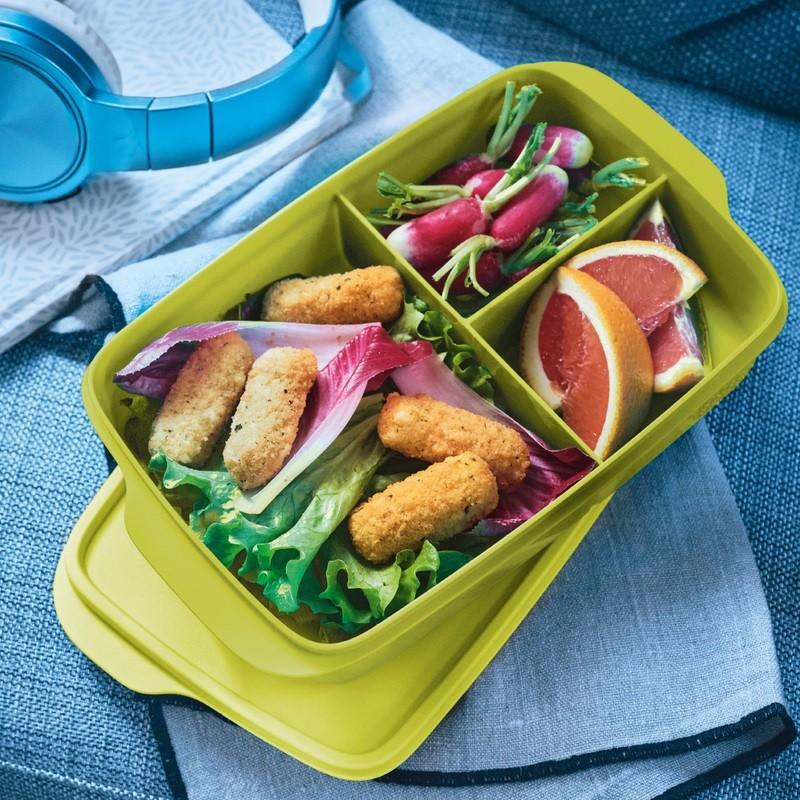 Tupperware Eco Snackdoos Lime nieuw, Ophalen of Verzenden, Nieuw, Bus of Trommel