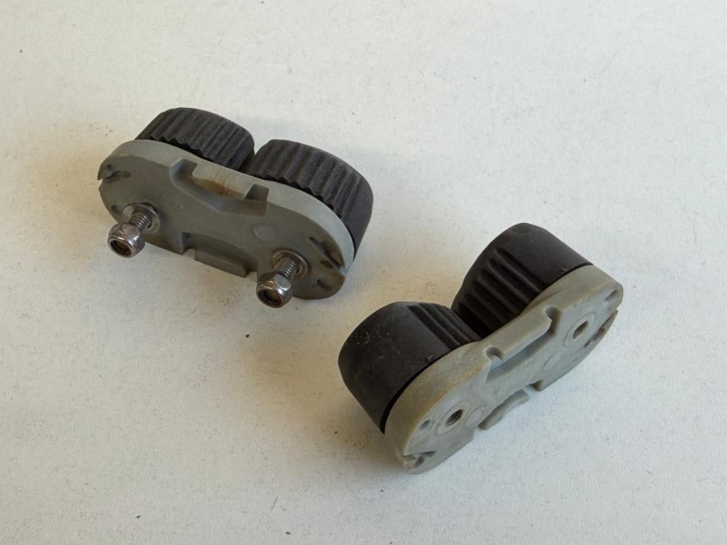 2 x Ronstan schootklem / cam cleat 6-12 mm, Ophalen of Verzenden, Gebruikt, Lijn of Blok
