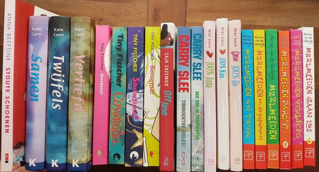 20 goede kinderboeken o.a. Carry Slee, Kate Cann, Mzzlmeiden, Ophalen of Verzenden, Zo goed als nieuw, Fictie