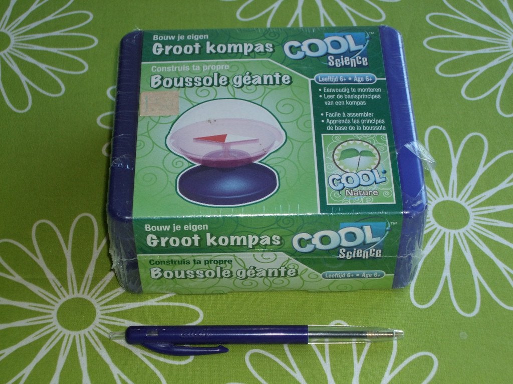 Nieuw in seal: Bouw je eigen groot kompas - Cool Science, Ophalen of Verzenden, Nieuw, Jongen of Meisje