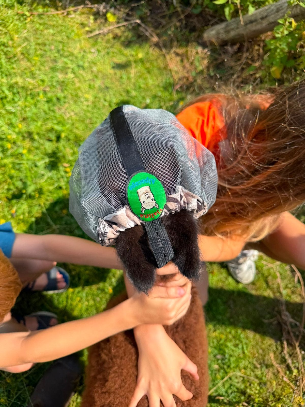 Alpaca vliegen maskers.voor klein medium of groot, Ophalen of Verzenden