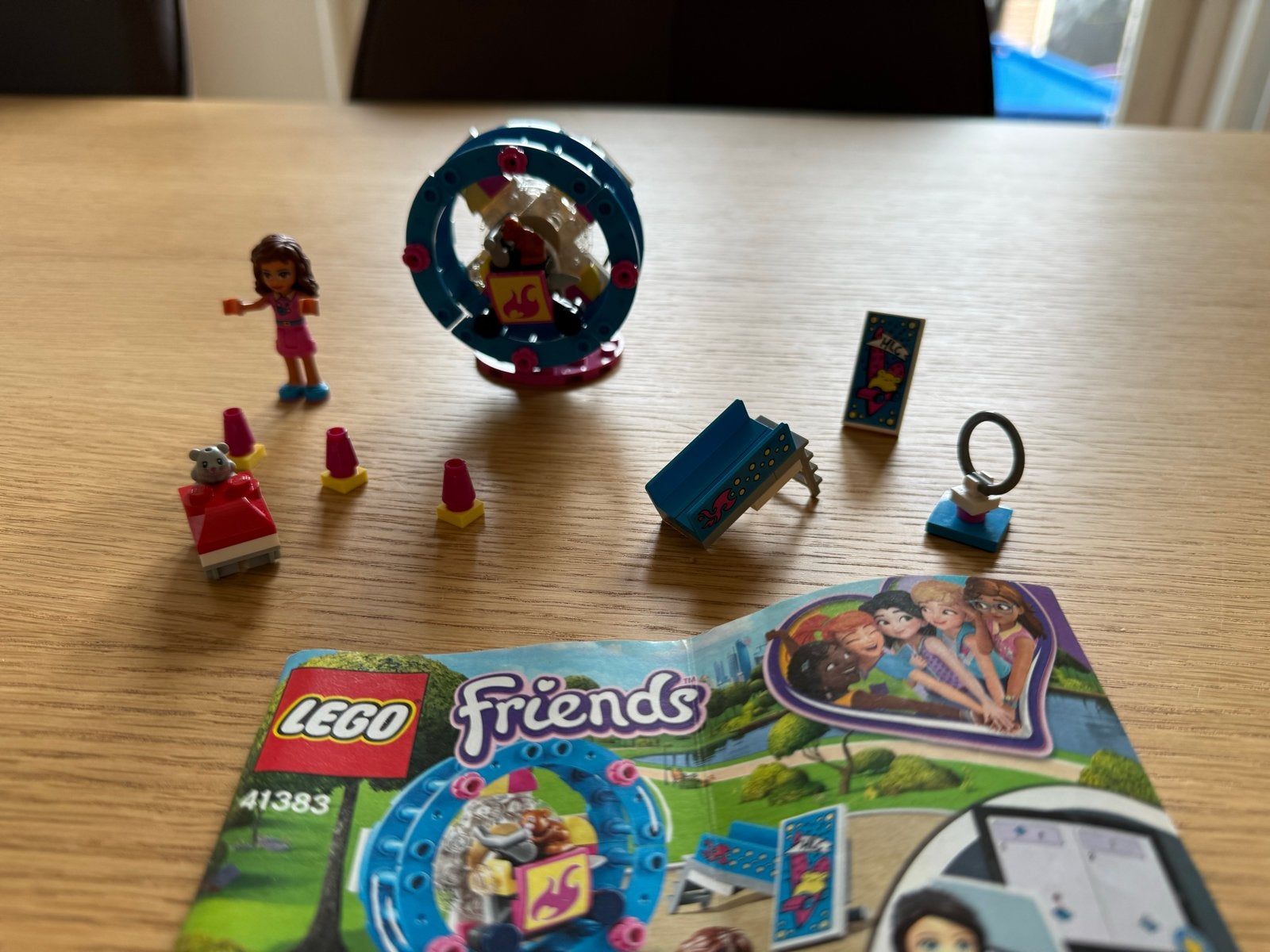 Lego Friends 41383 Emma's Zomer Speelkubus, Ophalen of Verzenden, Gebruikt