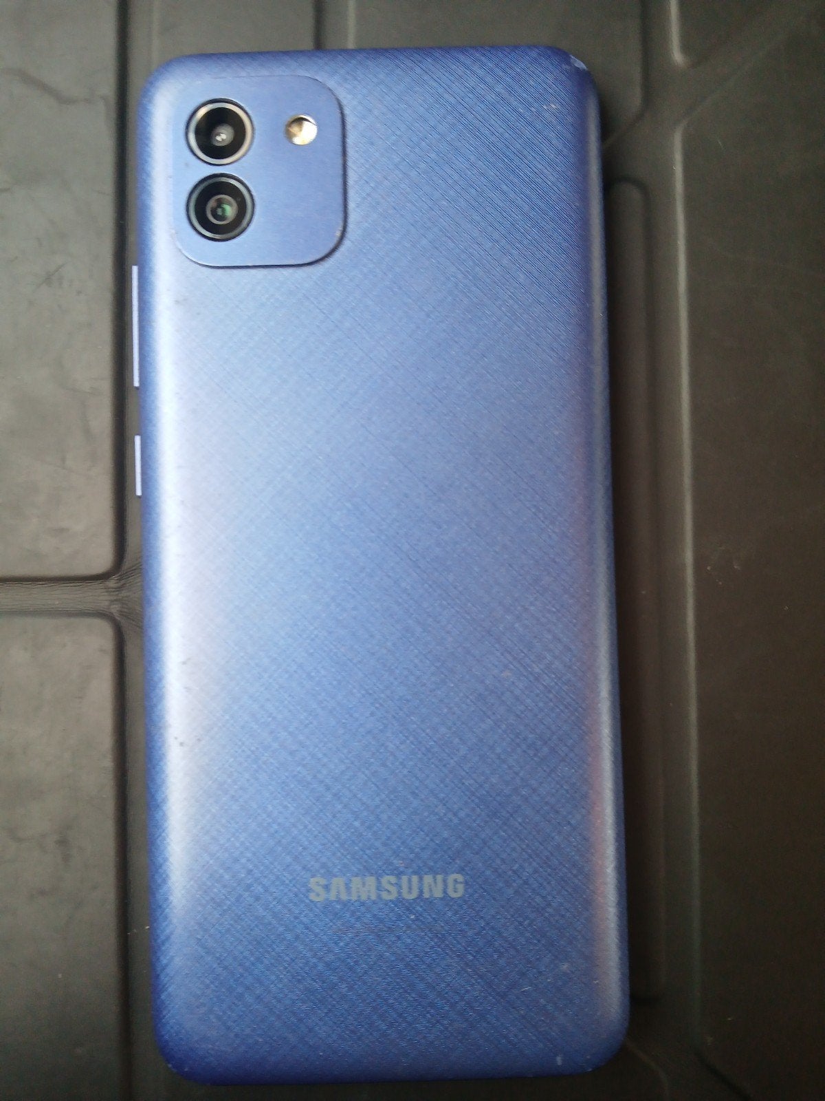 Samsung Galaxy A (kapot oplaadport), Telecommunicatie, Blauw, Touchscreen, 3 tot 6 megapixel, Ophalen of Verzenden