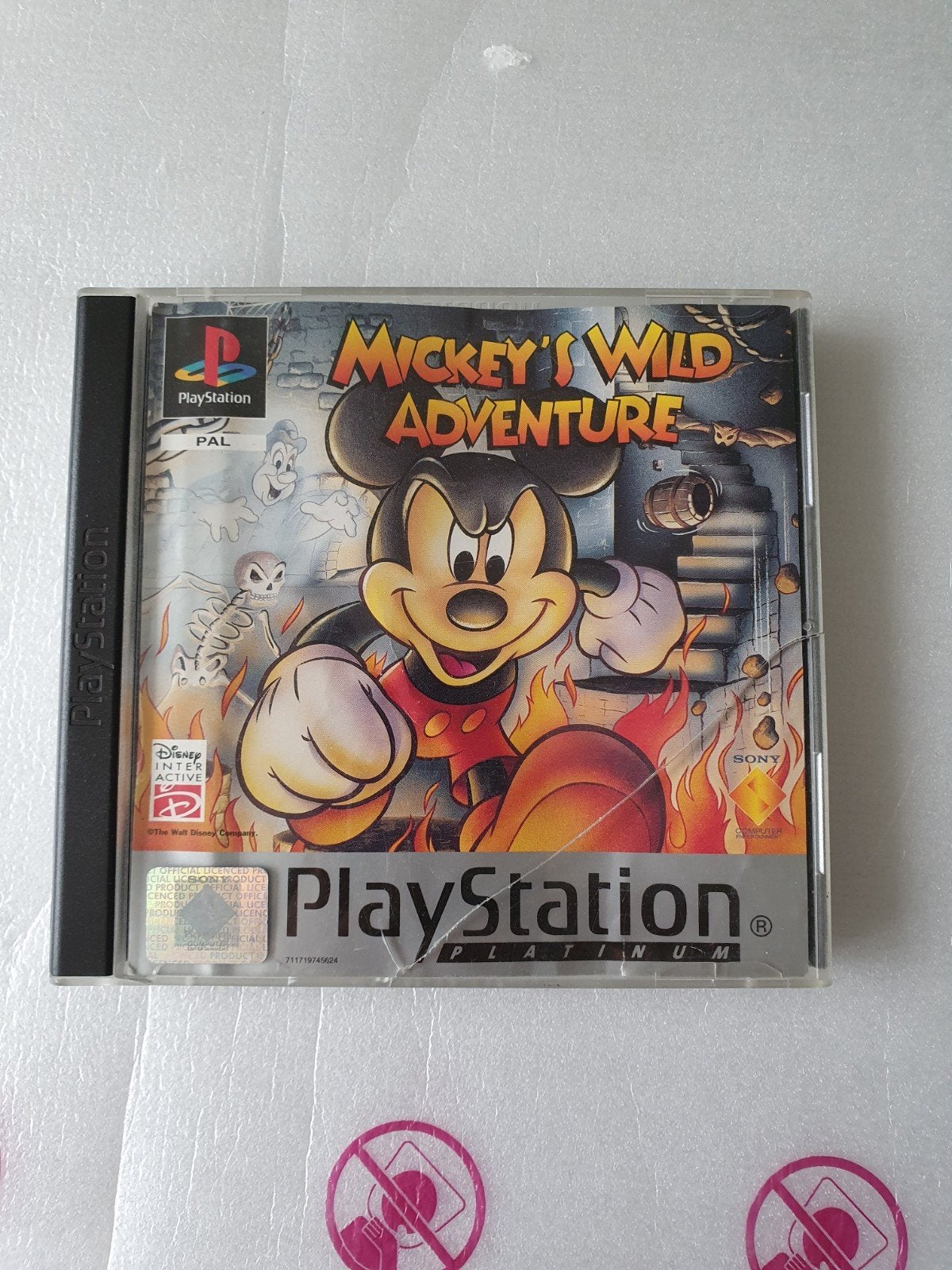 Mickey's Wild Adventure (Platinum) - PlayStation 1, Gebruikt, 1 speler, Ophalen of Verzenden, Vanaf 3 jaar