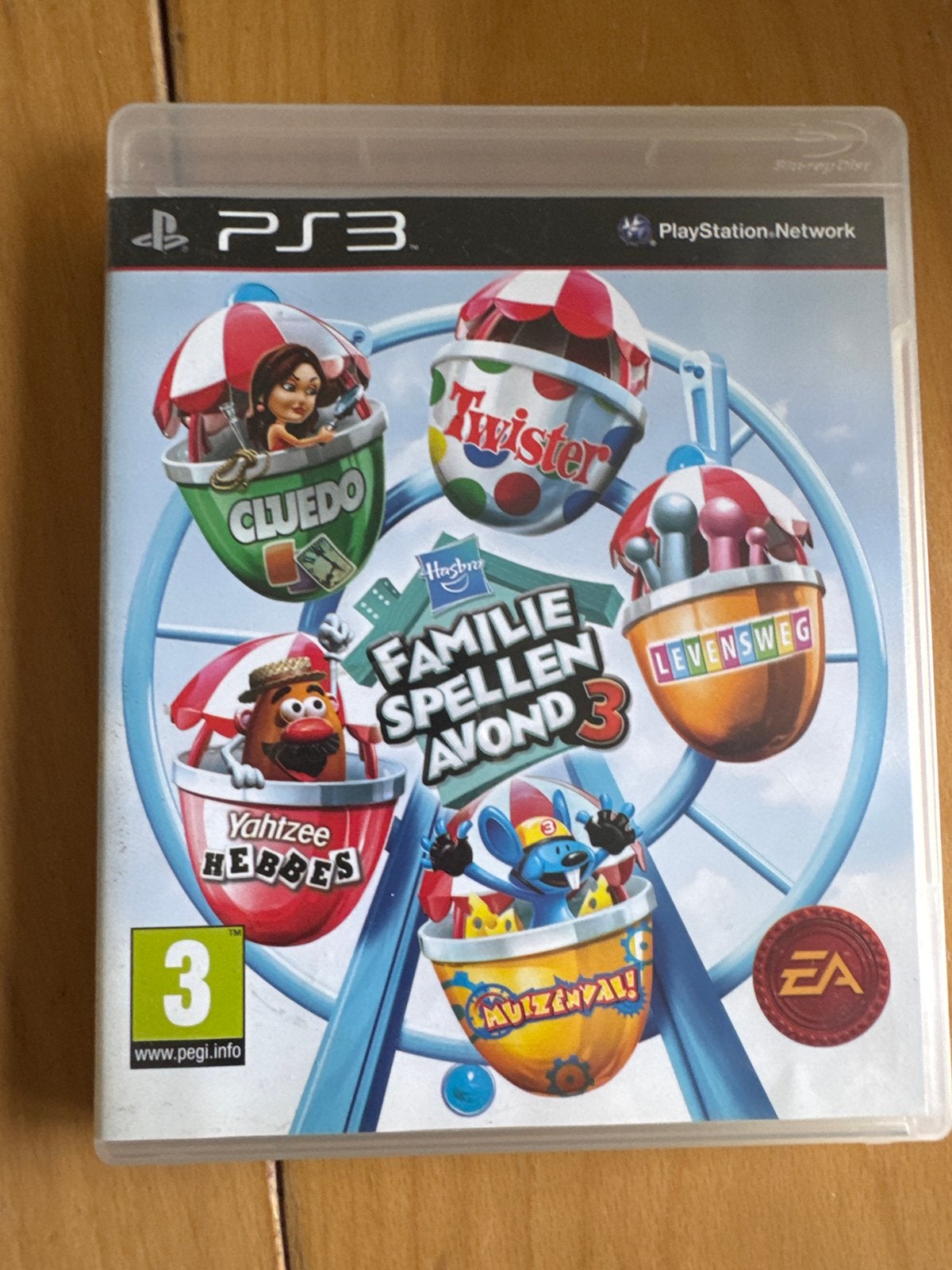 Familie Spellen Avond 3 PS3 - Cluedo, Twister, Levensweg, Overige genres, Eén computer, Ophalen of Verzenden, Zo goed als nieuw