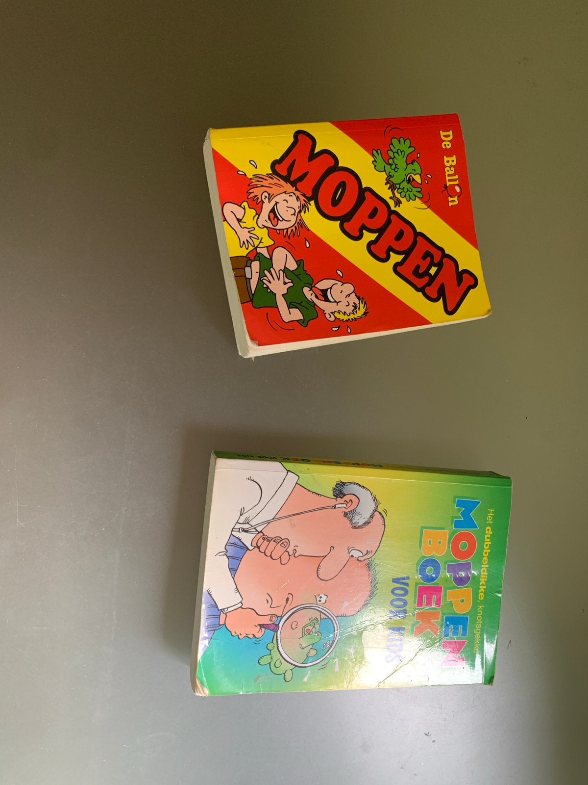 Gratis 2 kinder moppenboekjes, Ophalen, Gelezen, Fictie algemeen