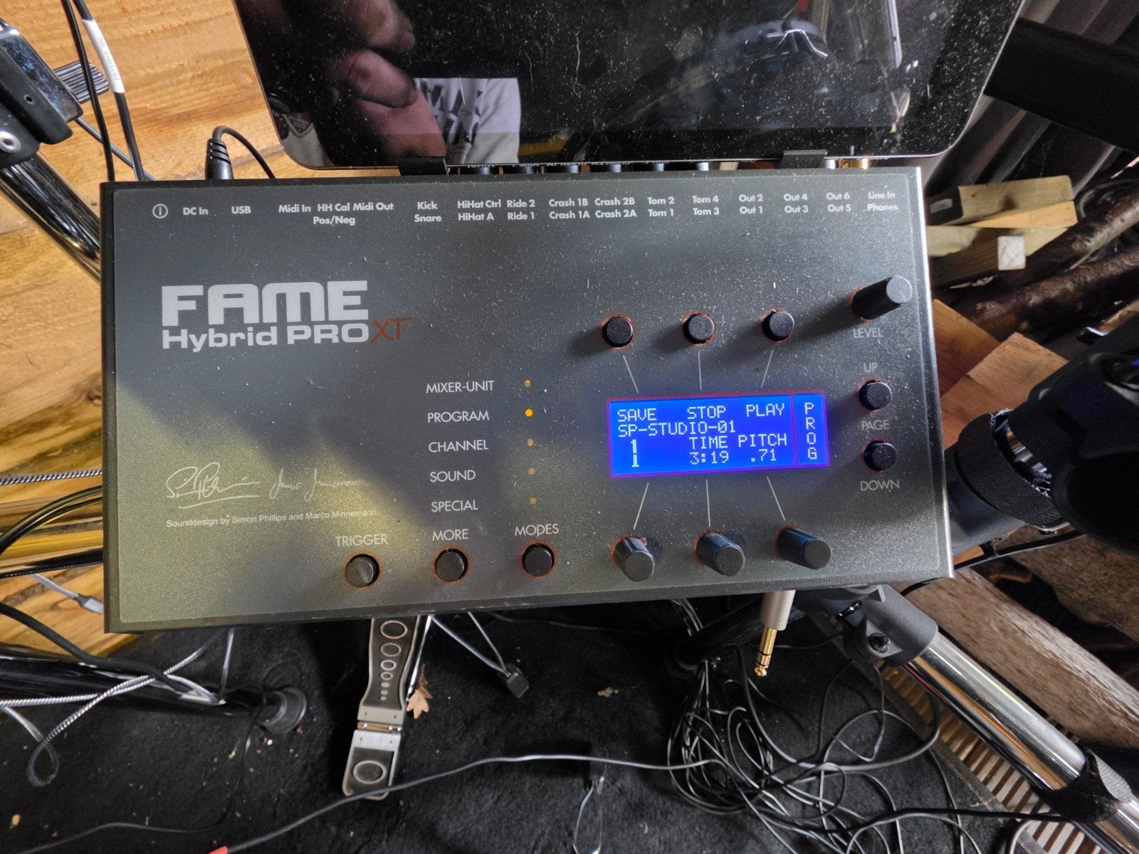 Fame Hybrid Pro Xt Drum/Sound Module, Ophalen of Verzenden, Zo goed als nieuw, Overige merken, Elektronisch
