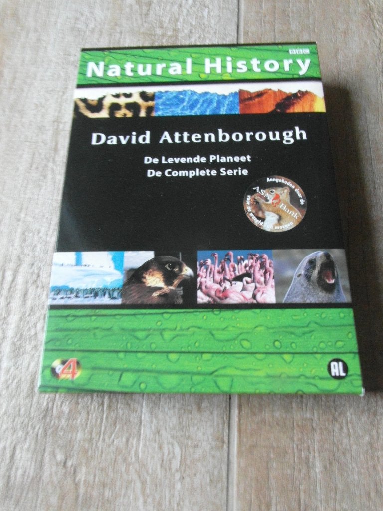 Natural history.; 4 DVD's David Attenborough, Alle leeftijden, Natuur, Ophalen of Verzenden, Gebruikt
