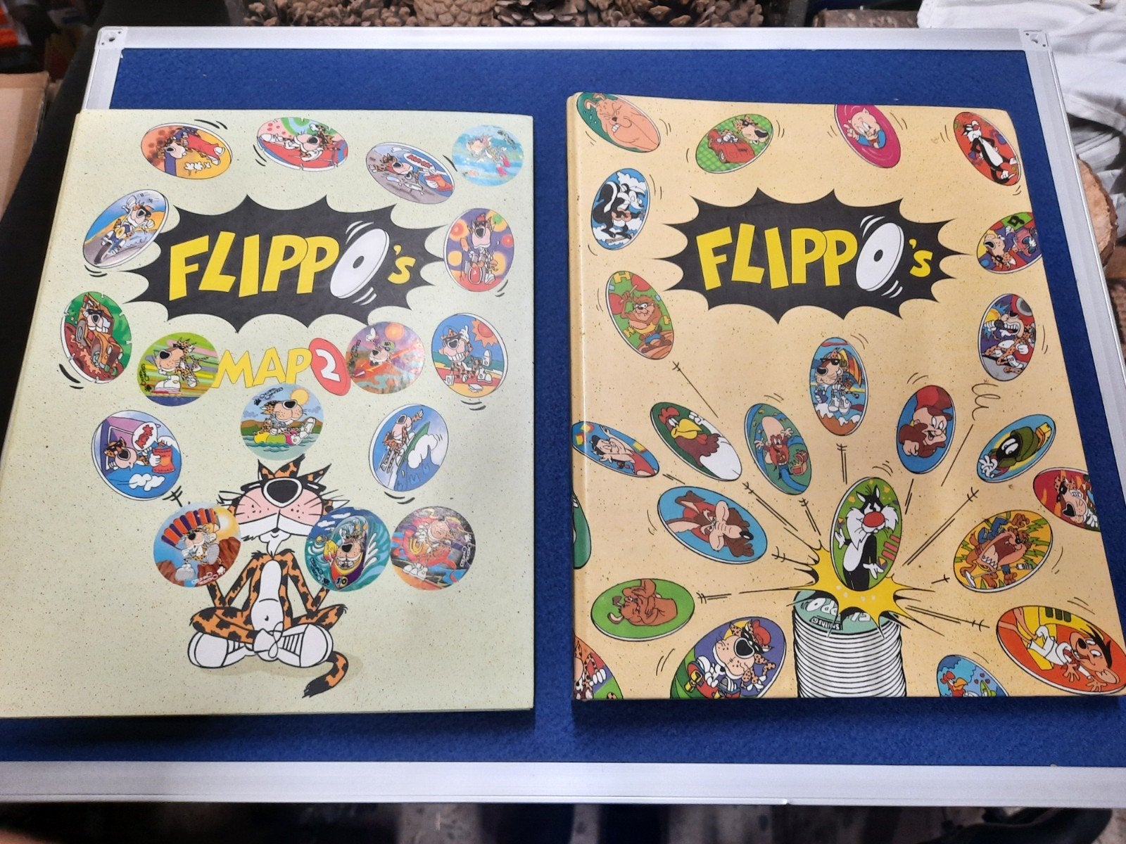 Flippo's verzamelmappen met diverse series, Ophalen of Verzenden, Chester Cheetos, Verzameling, Met verzamelmap(pen)