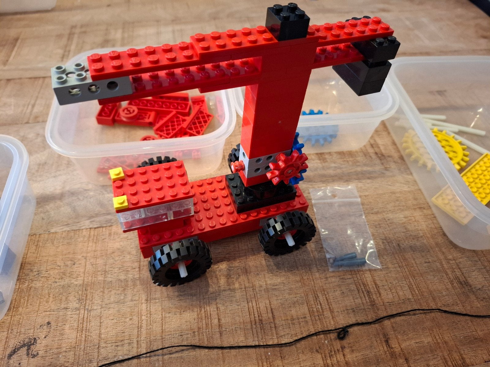 Lego Technic set 810 met boekje - Complete set, Ophalen of Verzenden, LEGO System A/S, Aastvej 1, 7190 Billund, Denmark, Support@lego.com