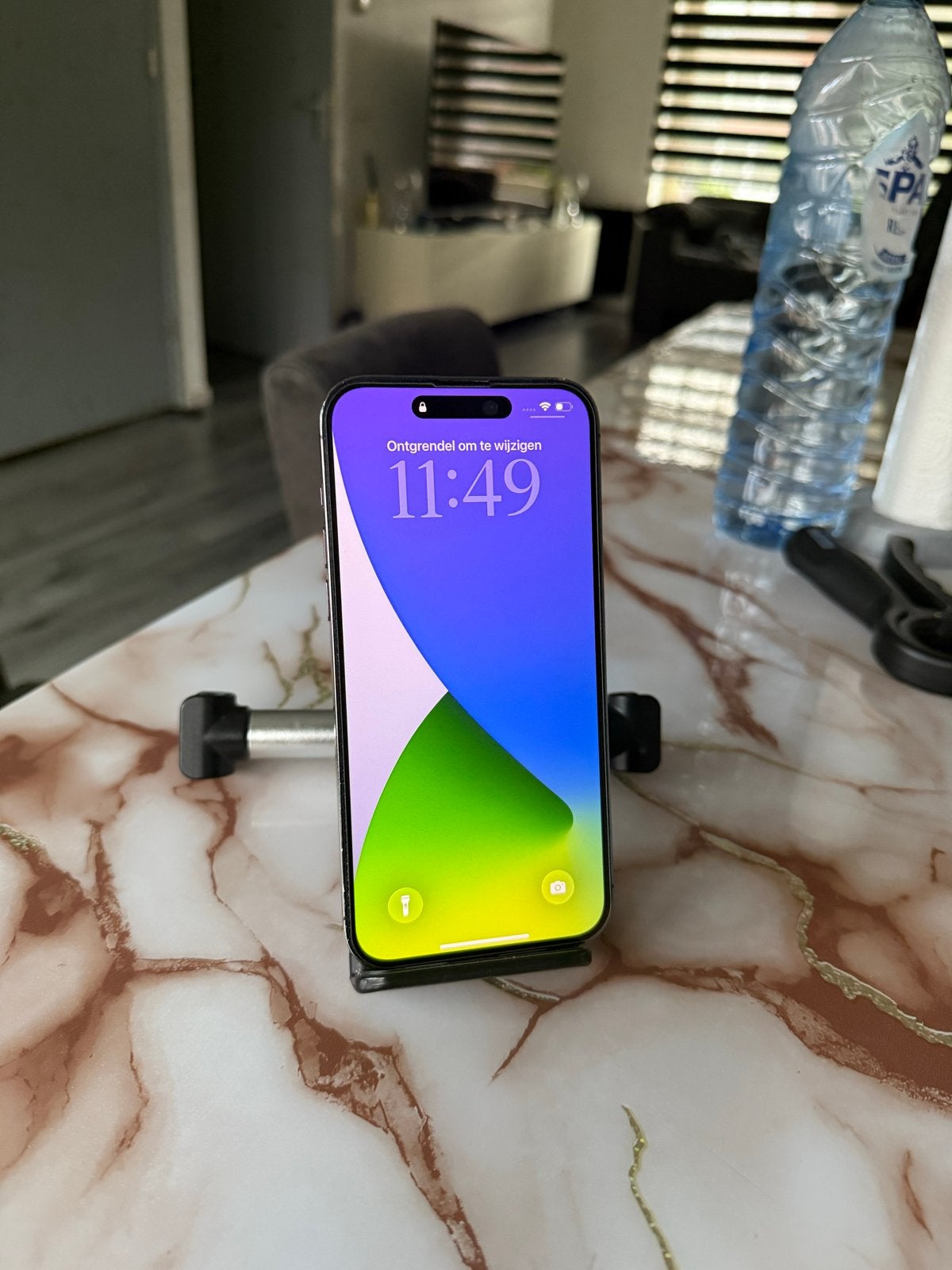 iPhone 14 Pro Max Deep Purple 128GB - Zo goed als nieuw, 128 GB, Paars, Ophalen of Verzenden, Zo goed als nieuw