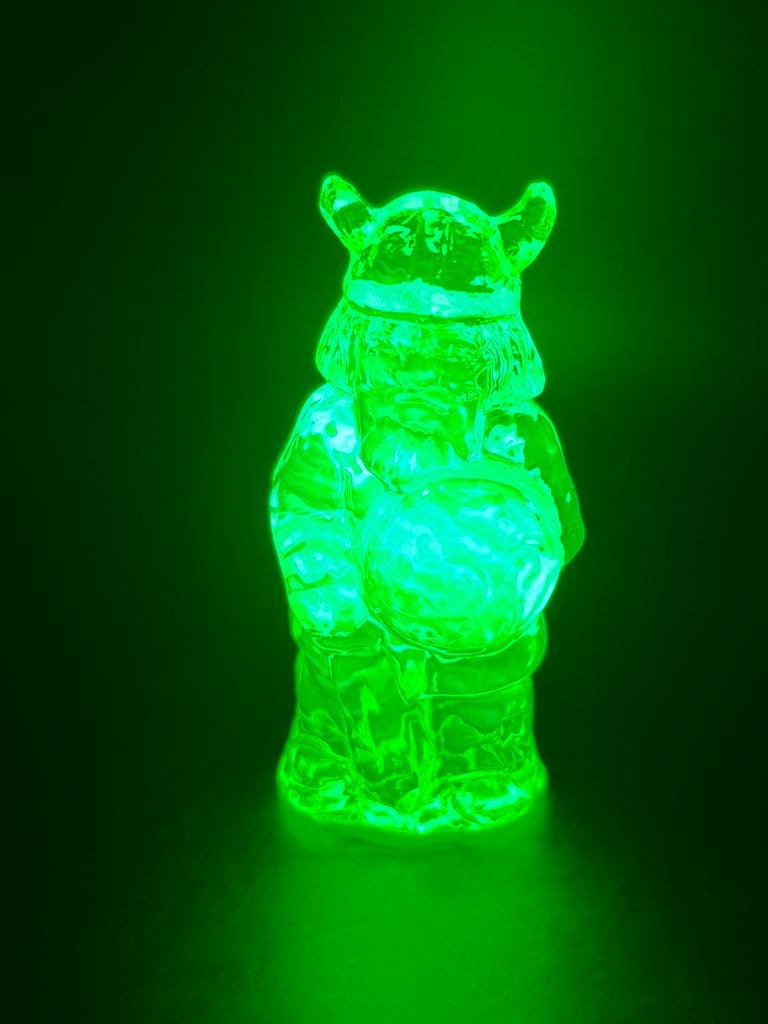 Uranium glass Viking, Antiek en Kunst, Antiek | Glas en Kristal, Ophalen of Verzenden