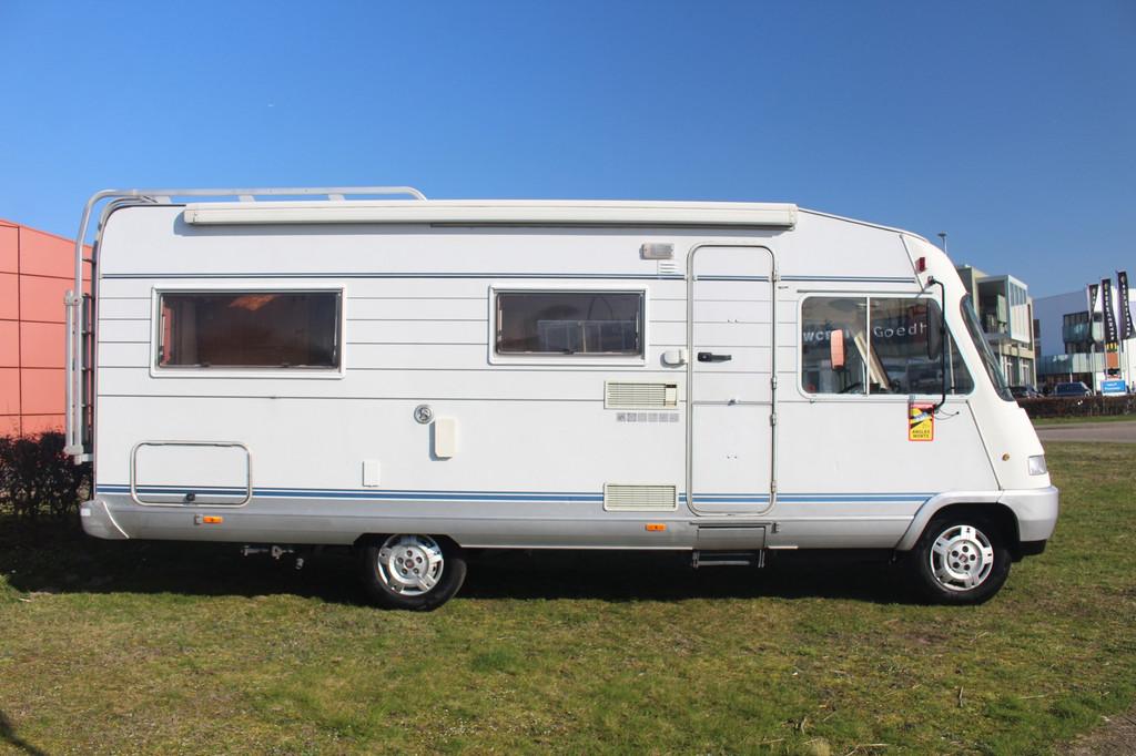 Hymer B644 2.5 Tdi , Airco (motorairco) Frans bed., Caravans en Kamperen, Integraal, Bedrijf, Hymer, Tot en met 4