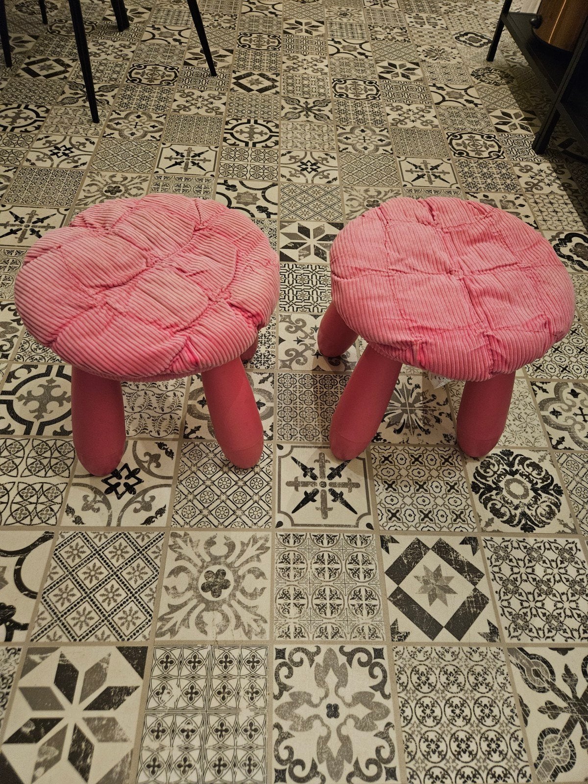 Roze MAMMUT krukjes - set van 2, Ophalen, Gebruikt, Overige materialen