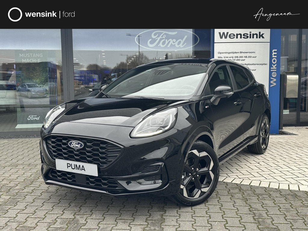 Ford Puma 1.0 EcoBoost Hybrid ST-Line X €4000,- Voordeel |, 125 pk, Puma, Leder en Stof, Bedrijf