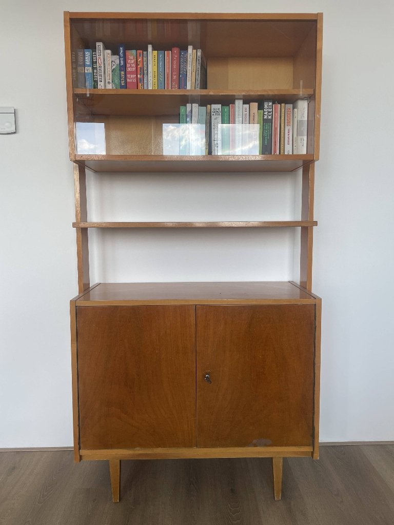 Vintage cupboard from Snip vintage with glass element, Ophalen, Gebruikt, 50 tot 100 cm, Minder dan 100 cm