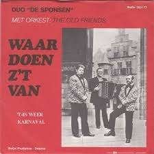 Piraten Single : Duo de Sponsen - Waar Doen Z'T van, Cd's en Dvd's, Gebruikt, 7 inch, Ophalen of Verzenden, Beschermende buitenhoes