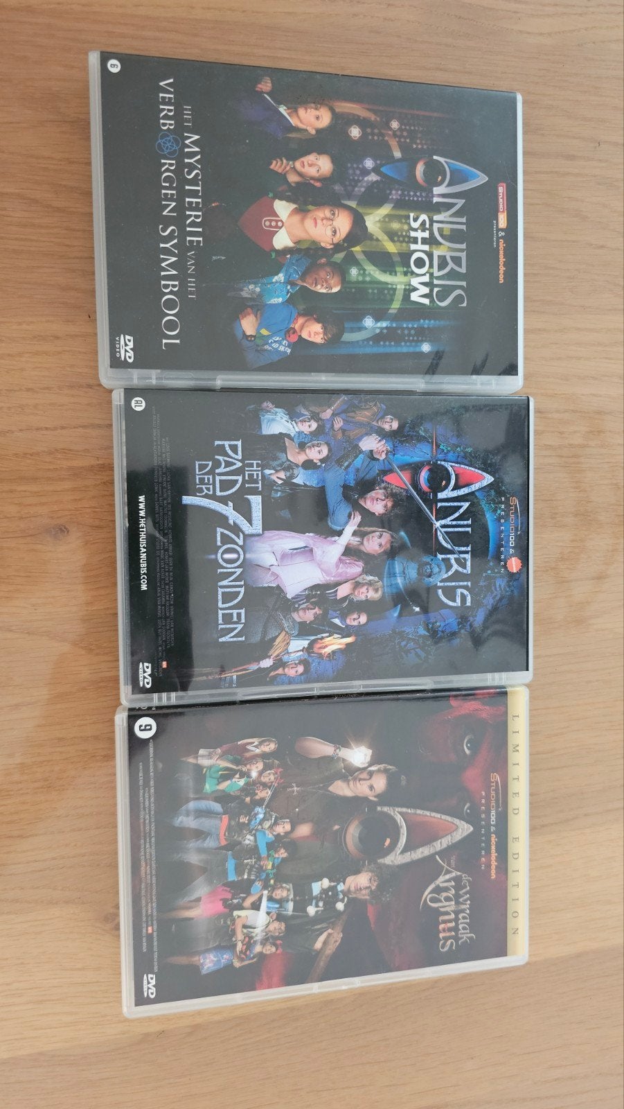 Het Huis Anubis DVD Boxen - Mysterie, Zonden, Wraak, Cd's en Dvd's, Gebruikt, Tv-serie, Vanaf 6 jaar, Familie