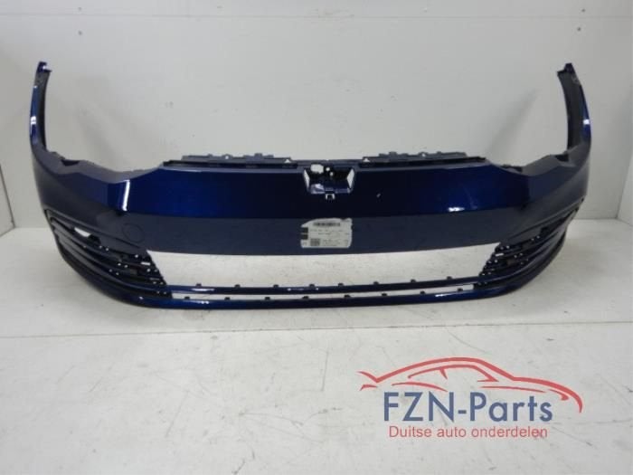 VW Golf 8 Voorbumper 5H0807221 LC5B Atlantic blue, Ophalen of Verzenden, Gebruikt, Voor, Bumper