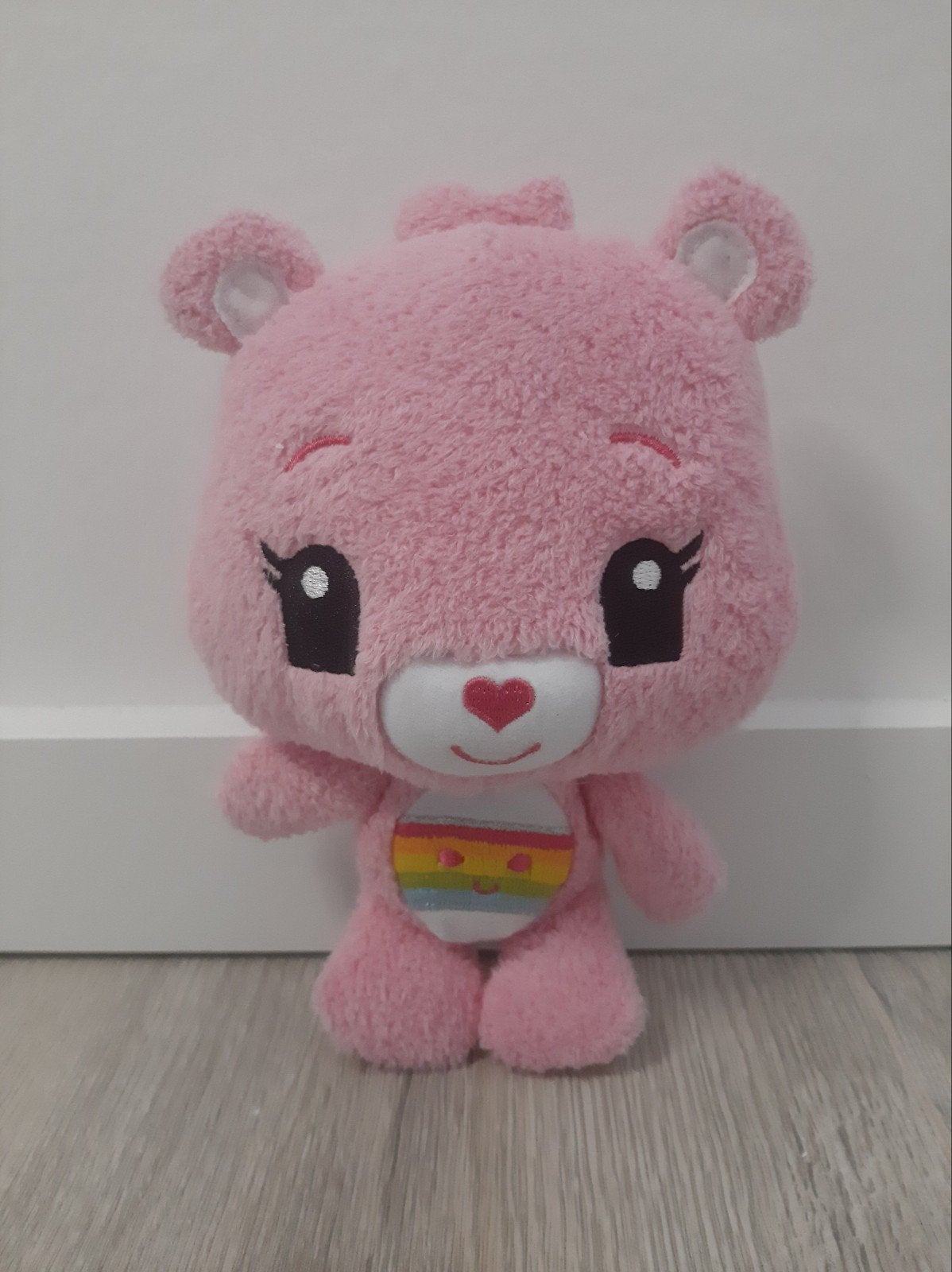 Knuffel care bears beer roze K4810, Ophalen of Verzenden, Zo goed als nieuw, Beer