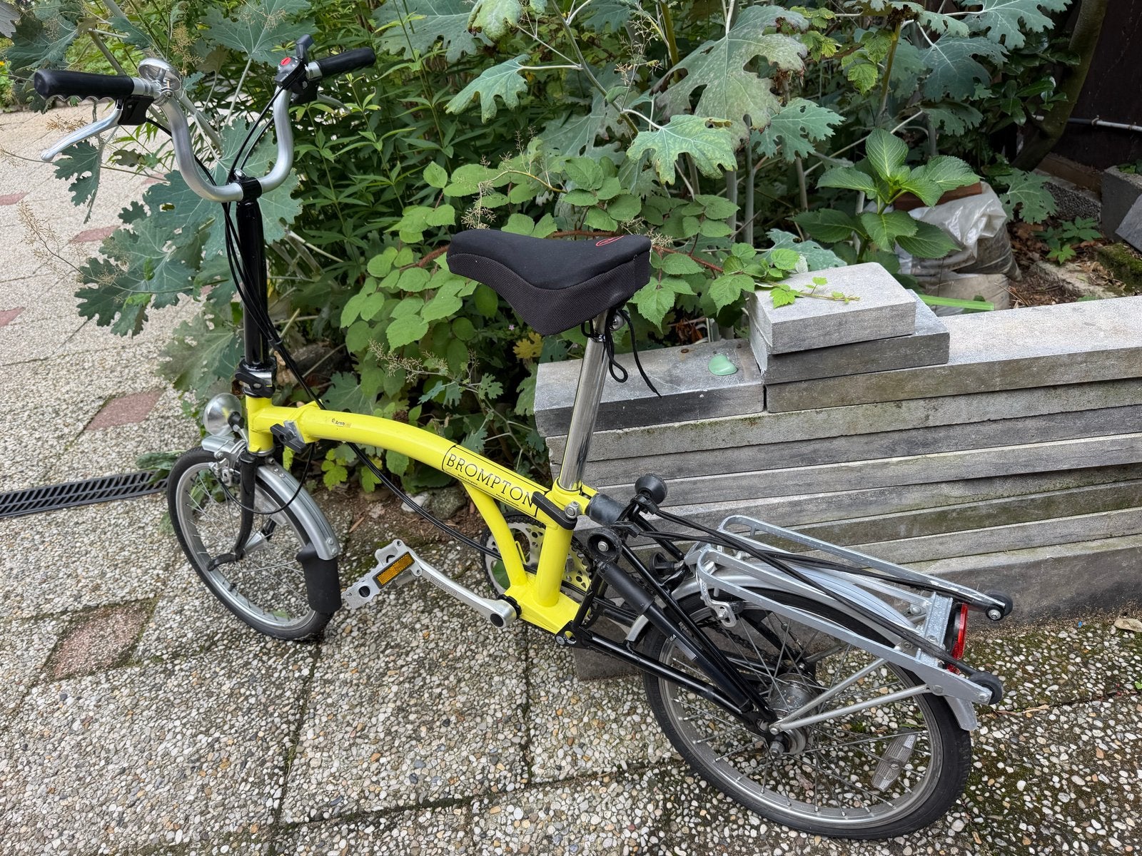 Brompton vouwfiets 5 versnellingen met hoes - Ideaal voor wo, Gebruikt, Brompton, Versnellingen, Ophalen of Verzenden