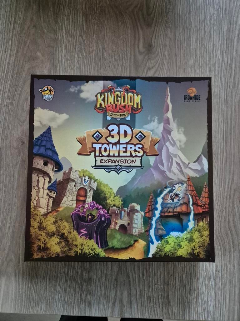 Kingdom Rush 3d torens uitbreiding, Hobby en Vrije tijd, Gezelschapsspellen | Bordspellen, Ophalen of Verzenden, Nieuw