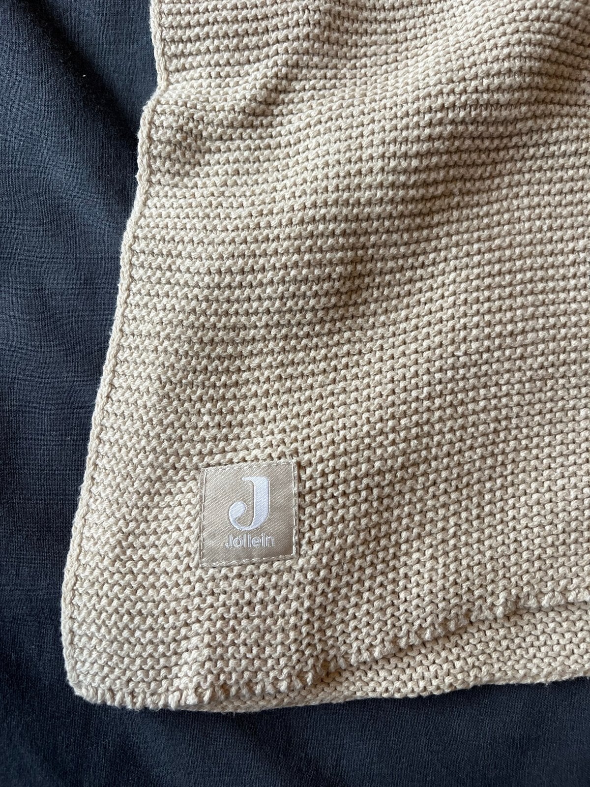 Jollein Deken Ledikant 100x150 Basic Knit, Ophalen, Wasbaar, Jollein, Zo goed als nieuw