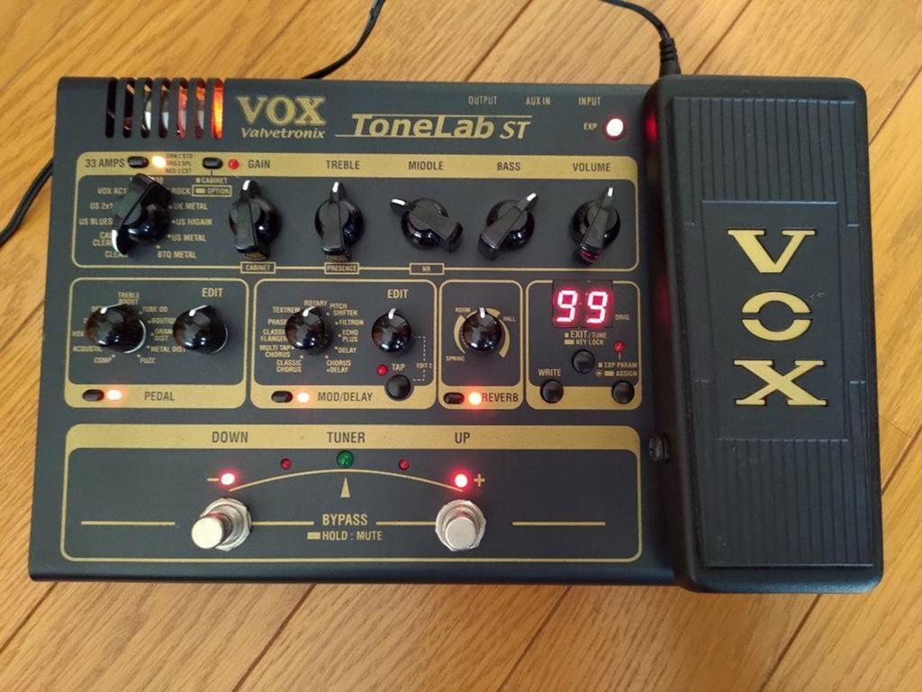 Vox Tonelab st buizen gitaar multi effect. 12AX7 buis., Ophalen of Verzenden, Zo goed als nieuw