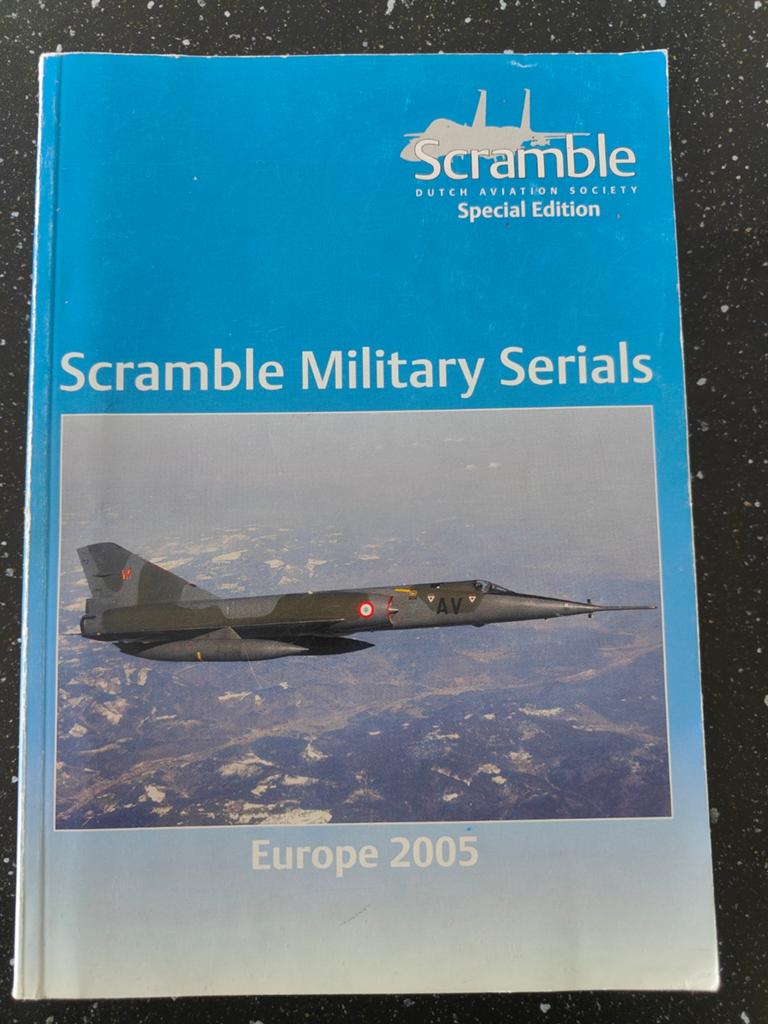 Scramble Military Serials Europe 2005, Ophalen of Verzenden, Boek of Tijdschrift