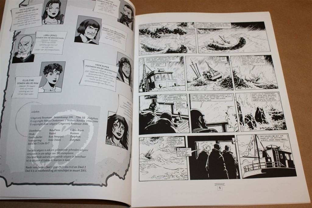Zodiak 3 — Chyron, Strip van Minck Oosterveer en Ritstier, Eén stripboek, Ophalen of Verzenden, Zo goed als nieuw